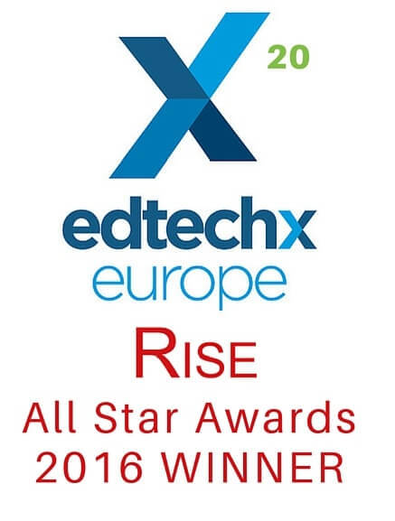 EdtechX Europe 2016 - EdtechXRise All Stars (Winner)