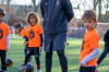 Coach James leading an U6s session in King's Cross