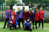 Players on-pitch after a session in Camden